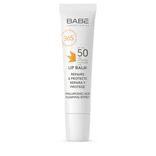 BABÉ atkuriamasis lūpų balzamas LIP BALM SPF50, 15 ml