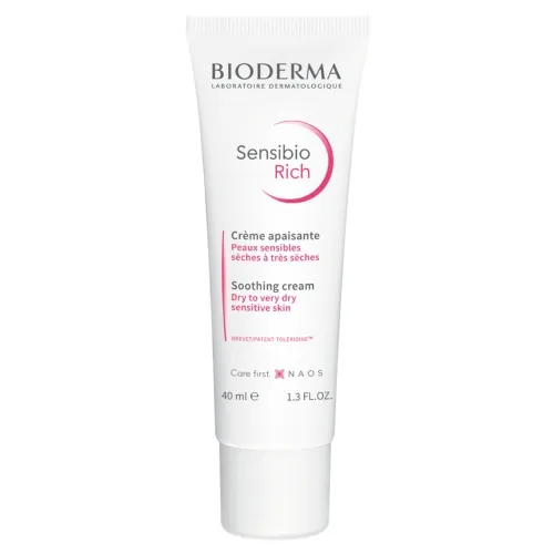 BIODERMA raminamasis sausos odos kremas SENSIBIO RICH, 40ml -  