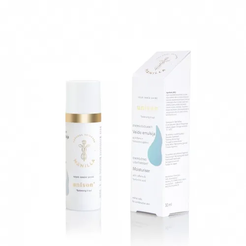 MANILLA energizuojanti veido emulsija UNISON, 30ml -  
