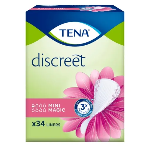 TENA įklotai DISCREET MINI MAGIC, N34 -  
