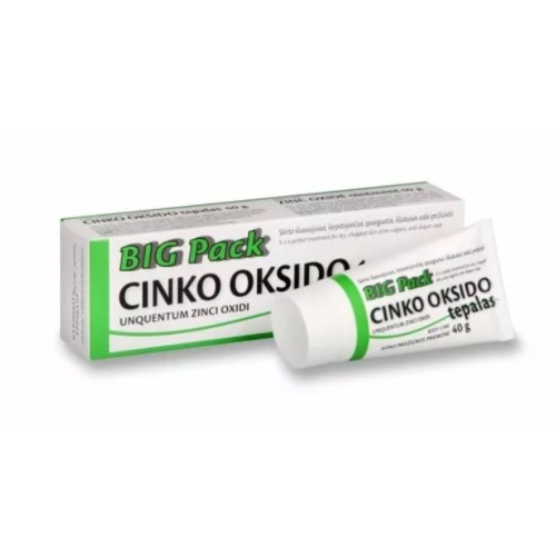 Product image of Cinko oksido tepalas, BIG PACK 40 g