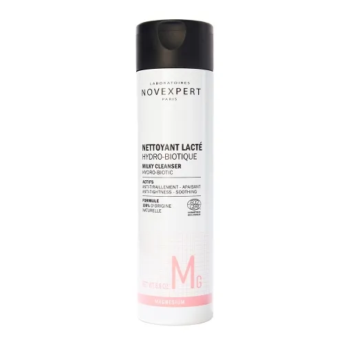 NOVEXPERT hipoalergiškas valomasis veido pienelis su magniu, 200ml -  