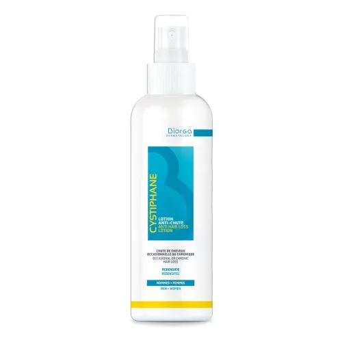 BIORGA losjonas nuo plaukų slinkimo CYSTIPHANE B6, 125ml -  