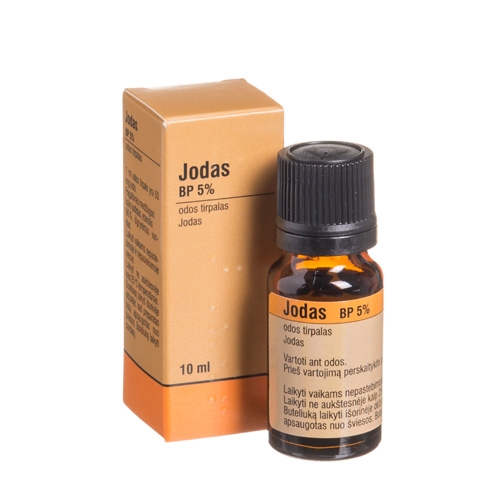 Jodas BP 5%  odos tirpalas 10ml