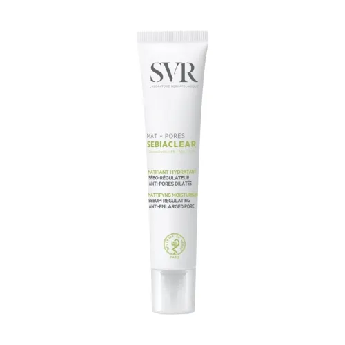 SVR veido kremas SEBIACLEAR MAT + PORES, 40ml -  