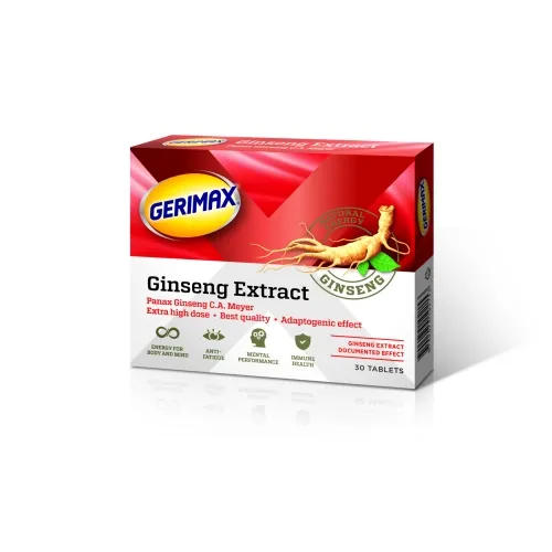 GERIMAX GINSENG EXTRACT, 30 tabl.