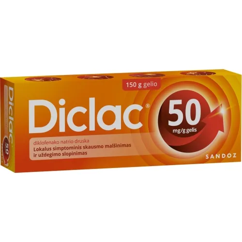 Diclac 5% gelis 150g -  2