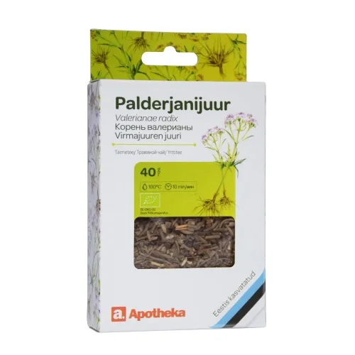 Product image of APOTHEKA vaistažolių arbata VALERIJONŲ ŠAKNYS, 40 g