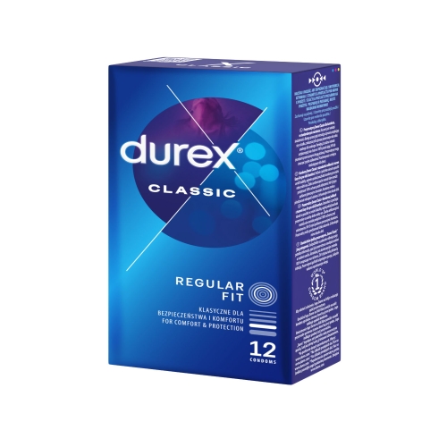 DUREX CLASSIC prezervatyvai N12
