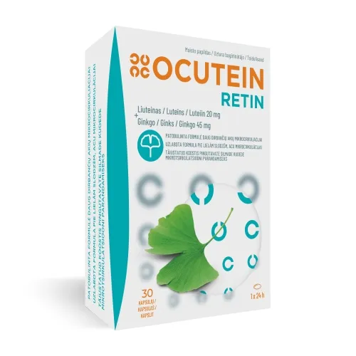 Ocutein Retin kapsulės N30