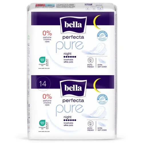Product image of BELLA PERFECTA PURE NIGHT, higieniniai paketai, N14