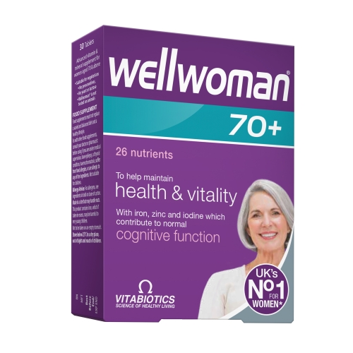 WELLWOMAN 70+, 30 tablečių