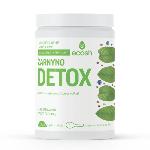 ECOSH Žarnyno DETOX, milteliai, 260 g.