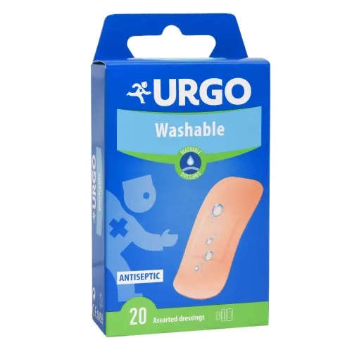 Product image of URGO neperšlampamas pleistras 3 dydžių WASHABLE, N20