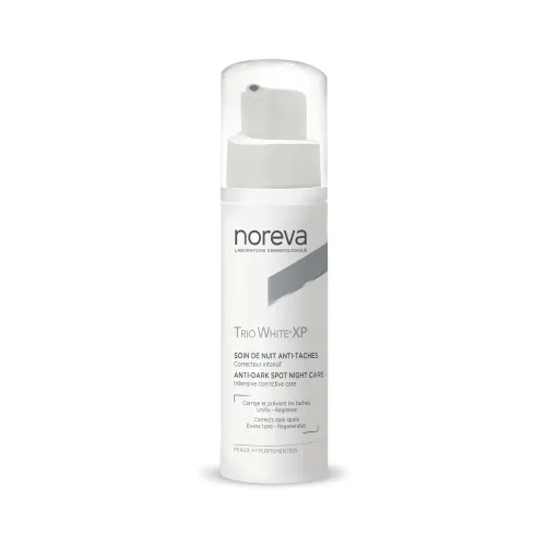 NOREVA naktinis pigmentines dėmes šalinantis kremas TRIO WHITE XP 30ml -  