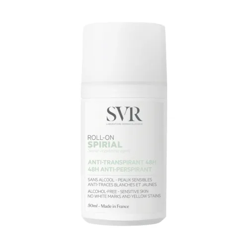SVR rutulinis antiperspirantas nuo prakaitavimo SPIRIAL ROLL-ON, 50ml -  
