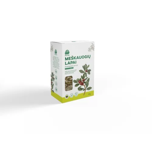 ŠVF žolelių arbata MEŠKAUOGIŲ LAPAI, 50g