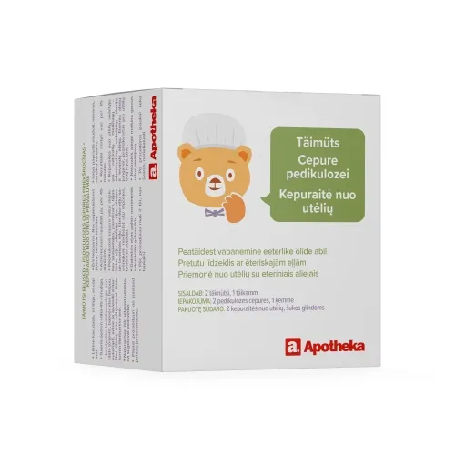 APOTHEKA kepuraitė nuo utėlių, N2 -  