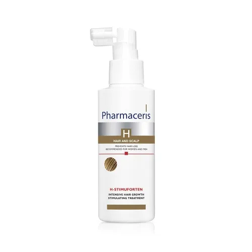 PHARMACERIS H, STIMUFORTEN priemonė plaukams, linkusiems slinkti, 125m
