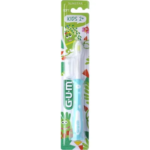G.U.M. dantų šepetėlis nuo 2+ metų KIDS, N1