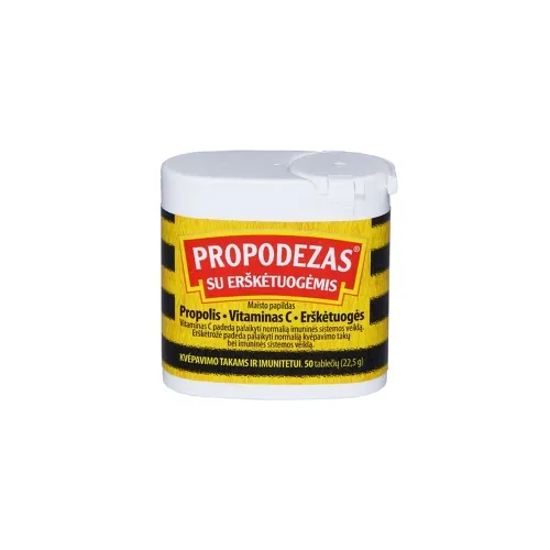 PROPODEZAS su erškėtuogėmis, 50 tablečių