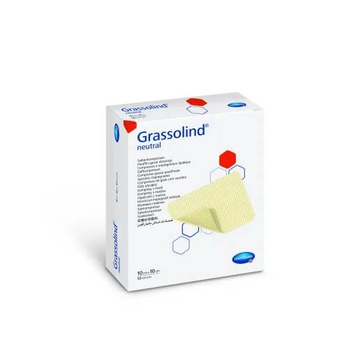 HARTMANN tinklelinis tvarstis GRASSOLIND NEUTRAL, 10 x 10cm, N1