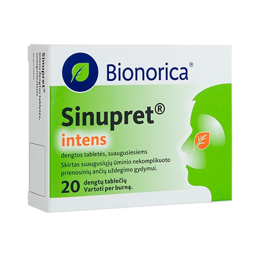 Sinupret intens tab. N20