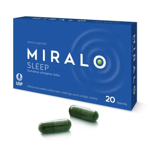 MIRALO SLEEP, 20 kapsulių -  