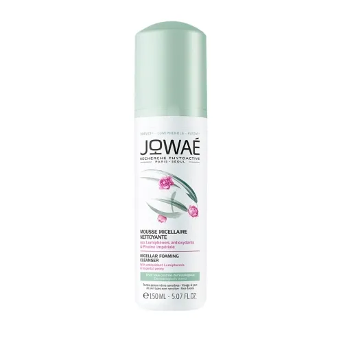 JOWAE micelinis putojantis veido prausiklis su bijūnų hidrolatu, 150ml -  