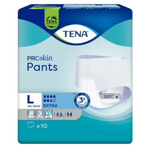 TENA sauskelnės kelnaitės PANTS EXTRA, L dydis, N10
