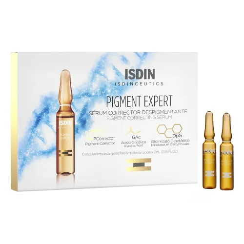 ISDIN pigmentines dėmes šviesinančios ampulės PIGMENT EXPERT, N10 -  