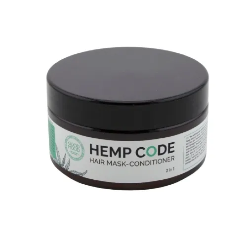 GOOD MOOD kaukė-kondicionierius sausiems plaukams HEMP CODE, 200ml -  
