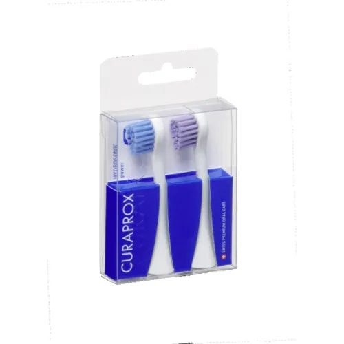 CURAPROX elektrinio dantų šepetėlio galvutės HYDROSONIC PRO, N2 -  