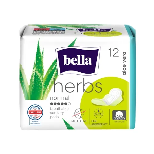 BELLA Herbs Aloe Vera hig.pak.su alaviju 12 vnt. -  
