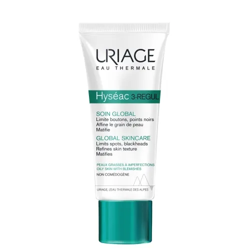 URIAGE lengvas kremas HYSEAC 3-REGULAR GLOBAL, 40ml -  