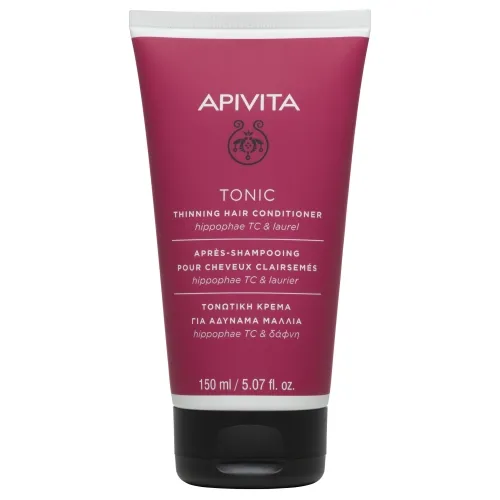 APIVITA kondicionierius tonizuojamasis, slenkantiems plaukams 150ml