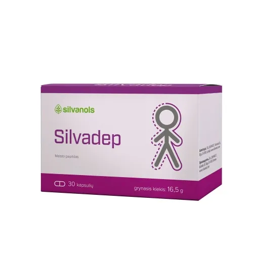 Silvadep kapsulės, N30 -  