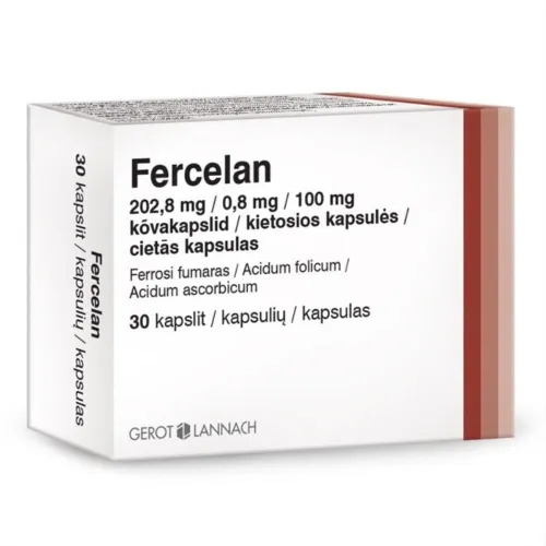 Fercelan kietosios kapsulės N30 -  1
