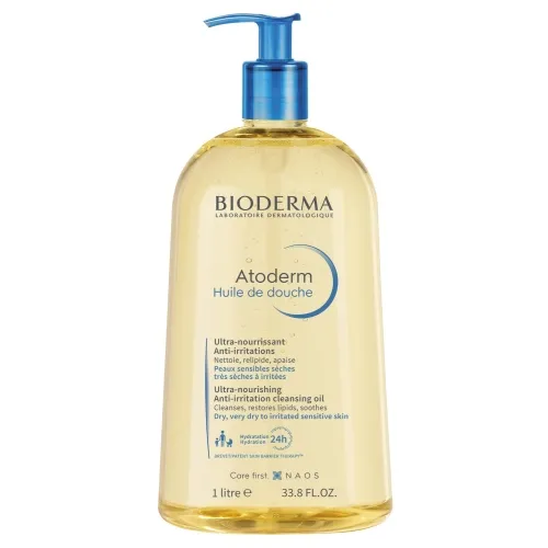 BIODERMA dušo aliejus ATODERM HUILE DE DOUCHE, 1000ml -  