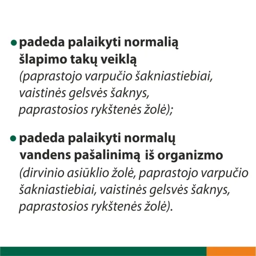 FITOLIZYNA inkstų, šlapimo veiklai gerinti NEFROCAPS PLUS, 30 kapsulių -  3