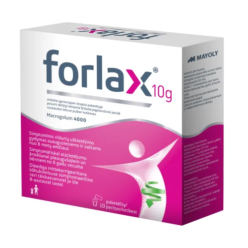 Forlax 10g milteliai geriamajam tirp. ruošti N10