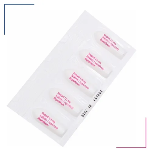 Ibugard 125mg supp. N10 -  3