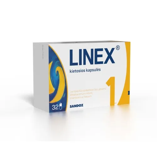Linex kietosios kapsulės N32