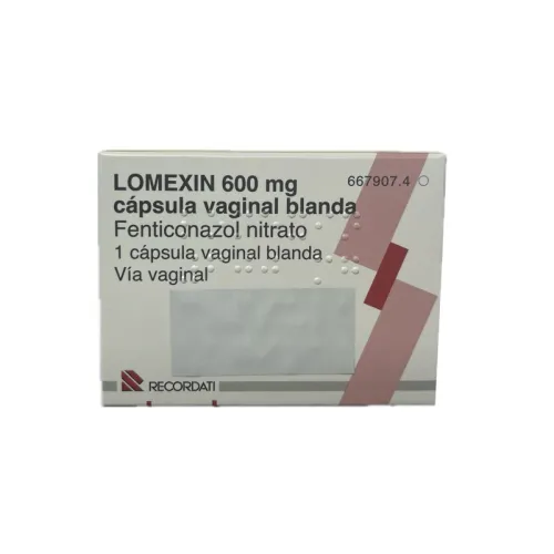 Lomexin 600mg ovulės N1 (LI)