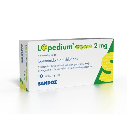 Lopedium express 2mg caps. N10