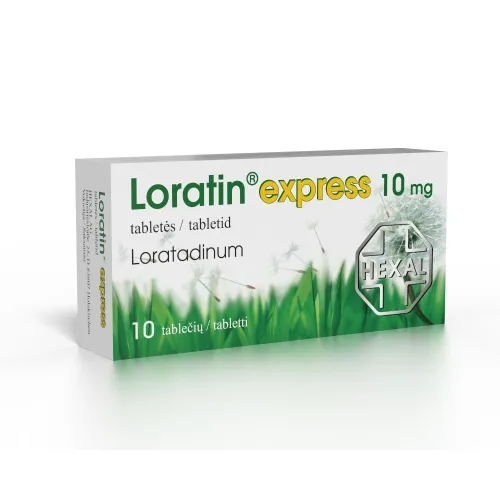 Loratin express 10mg tab. N10