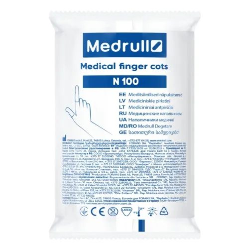 MEDRULL medicininiai antpirščiai, N100 -  