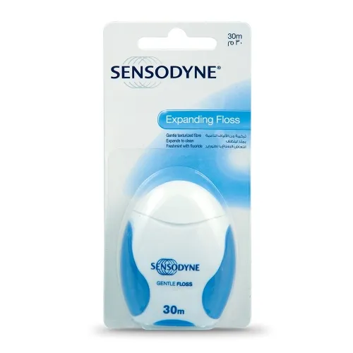 SENSODYNE dantų siūlas EXPANDING FLOSS, 30m