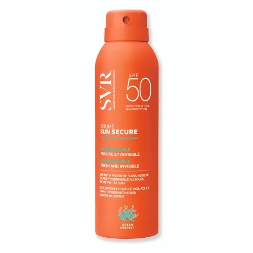 SVR apsauginė veido ir kūno dulksna SUN SECURE BRUME SPF50, 200ml -  1