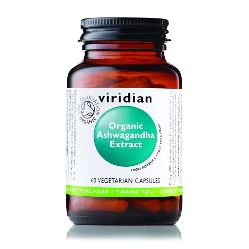 VIRIDIAN ORGANIC ASHWAGANDHA EXTRACT, N60